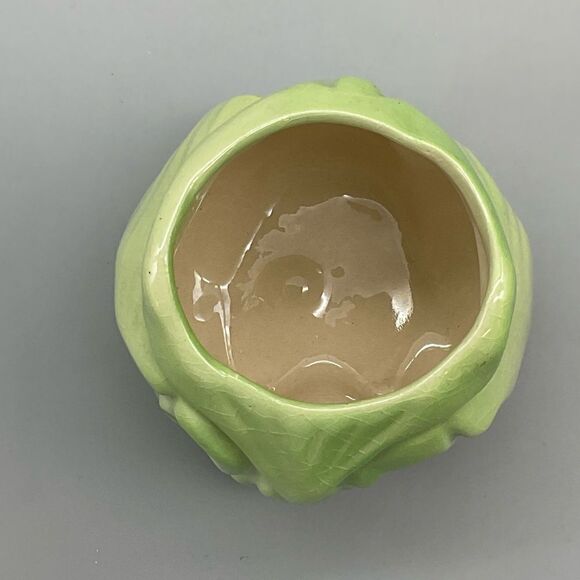 Vintage Primitive Owl Ceramic  Toothpick Holder Kitsch - Picture 5 of 10